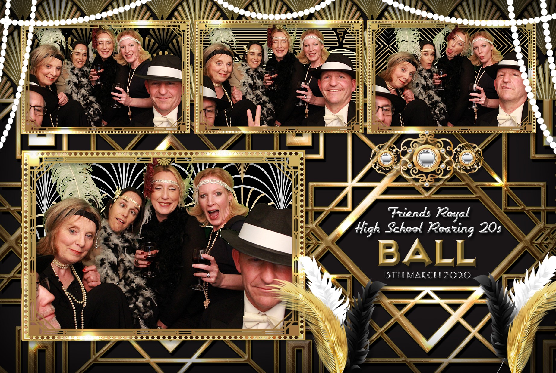 Friends Royal High School Roaring 20s Ball | View more photos from the event at gallery.myphotoboothexperience.co.uk/u/MyPhotoBoothExperienceLtd/Friends-Royal-High-School-Roaring-20s-Ball